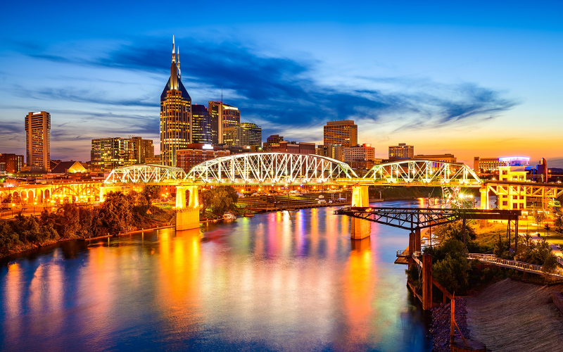 Nashville is the costliest US urban destination to stay overnight