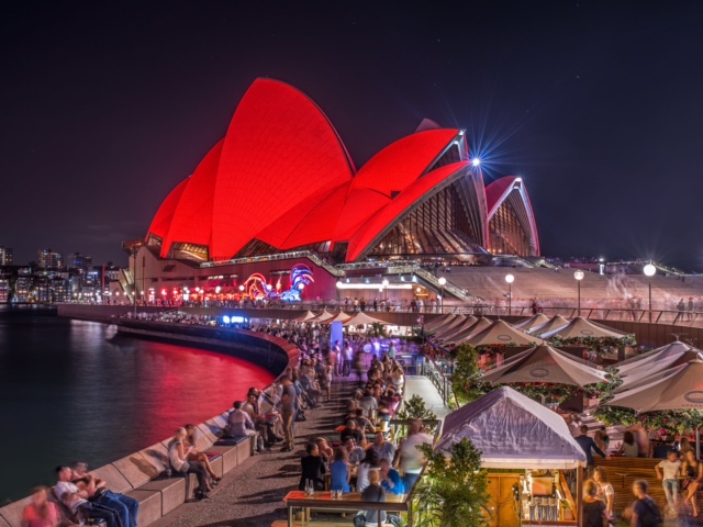 Sydney turns red to celebrate the Year of the Rooster