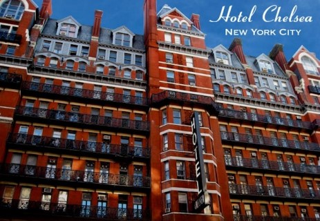 Hotel history 1884: Chelsea Hotel in Manhattan