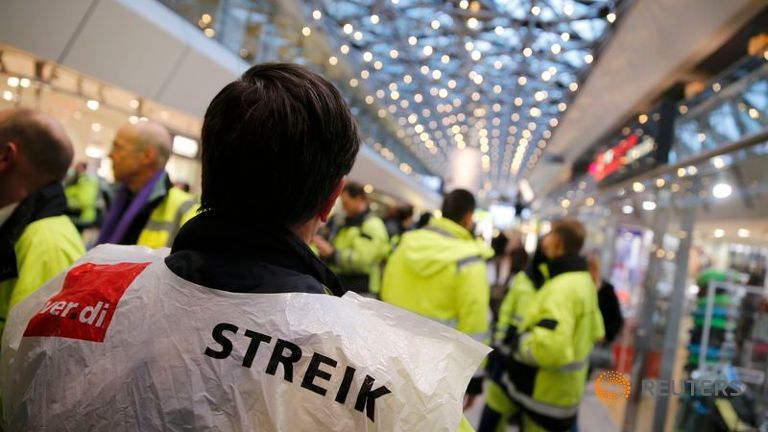 Berlin airports brace for Friday strikes