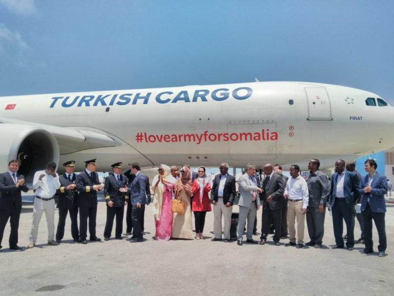 Turkish Airlines and social media phenomenon have taken off for Somalia