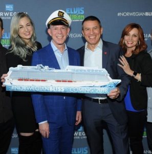 Celebrated radio host to christen Norwegian’s newest cruise ship in May 2018