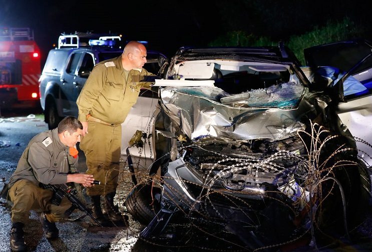 Palestinian kills two Israelis in car-ramming attack