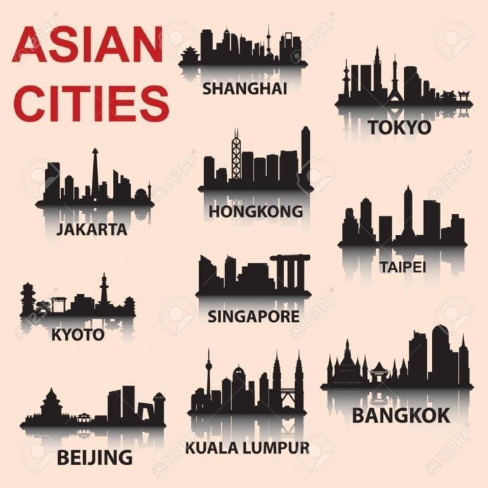 Asian cities are now outranking European and American cities on tourist arrivals