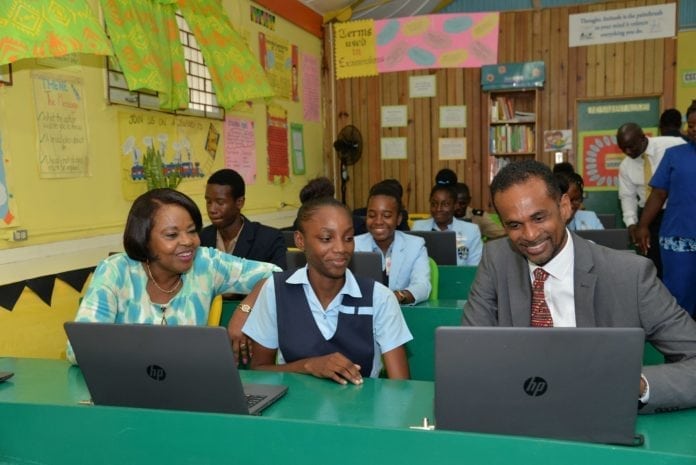 Jamaica Tourism rewards students with $J2.5M in computer equipment