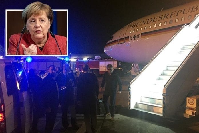 German Chancellor’s plane makes emergency landing in Cologne
