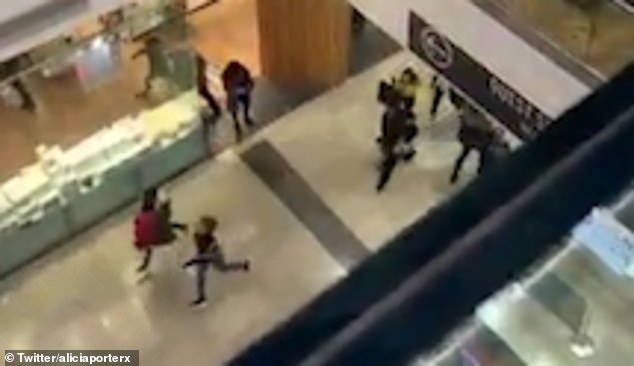 Terror in London shopping mall