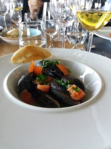Mussel speciality at Cape Sounion