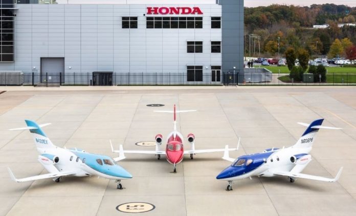 HondaJet most delivered aircraft in its class for second consecutive year