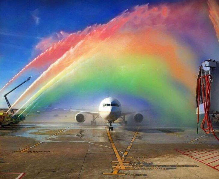 Pride flies with United Airlines