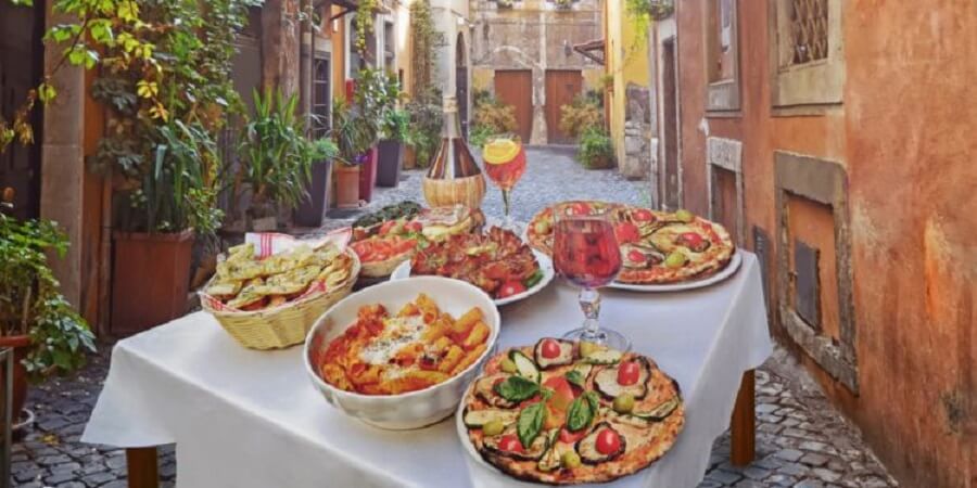 Food and Wine Landscape in Italy asserts itself