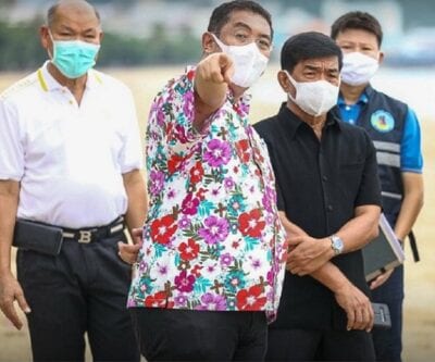 Pattaya area quarantine urged by Mayor to boost tourism