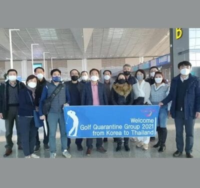South Korea tourists on their way to Thailand under golf quarantine