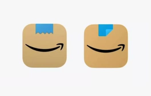 Amazon quietly changes its 'Hitler's smirk' app logo