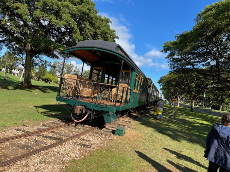 This Hawaii train is classified for tourists and locals, and will welcome you with aloha!