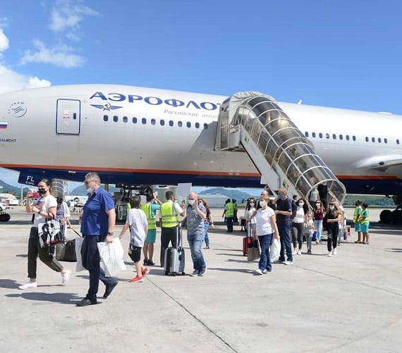 Aeroflot adds third frequency on Seychelles route