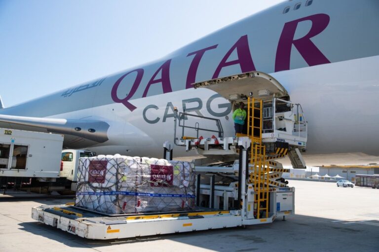 Qatar Airways flies essential medical supplies to India free of charge