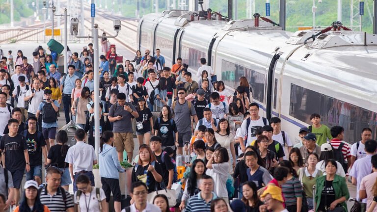 Chinese will take 750 million railway trips during summer travel rush