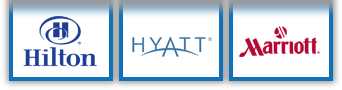 hilton hyatt marriott logos