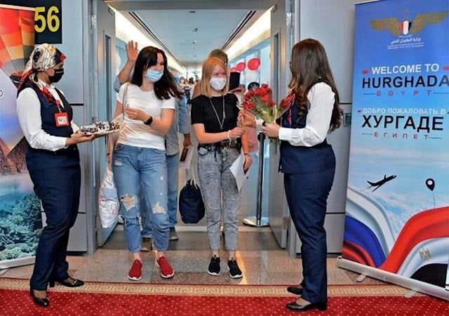 Flights From Russia to Egypt Red Sea Resorts Resume