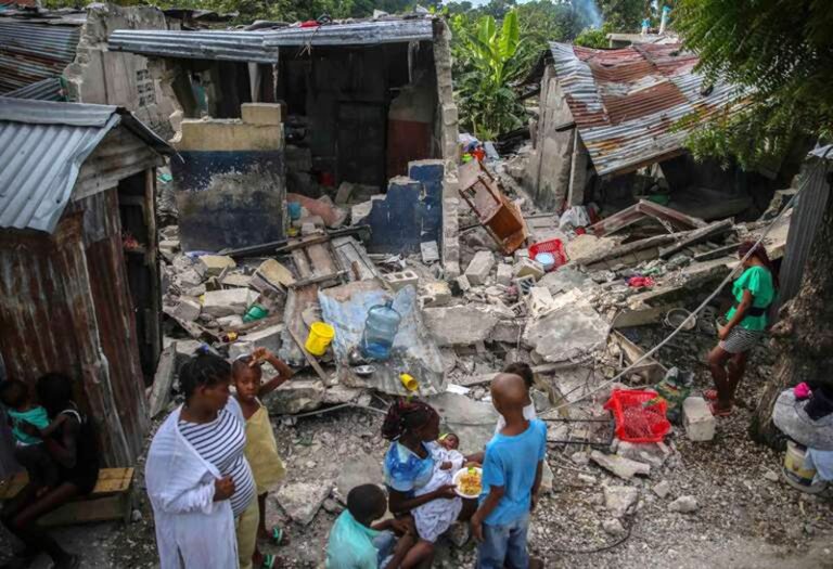 Haiti earthquake death toll over 1400